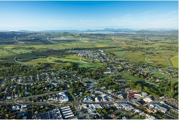 Early Morning Aerial Photo Beaudesert QLD Aerial Photography