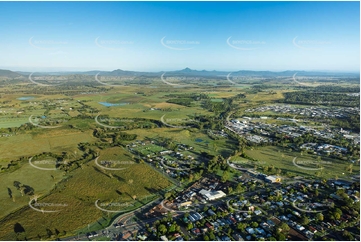 Early Morning Aerial Photo Beaudesert QLD Aerial Photography