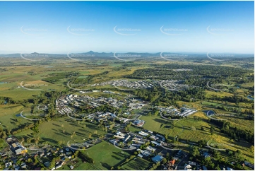 Early Morning Aerial Photo Beaudesert QLD Aerial Photography