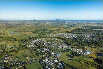 Early Morning Aerial Photo Beaudesert QLD Aerial Photography
