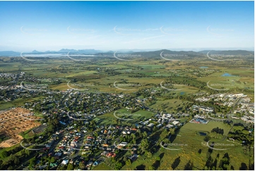 Early Morning Aerial Photo Beaudesert QLD Aerial Photography