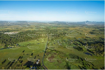 Early Morning Aerial Photo Veresdale Scrub QLD Aerial Photography