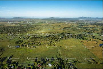 Early Morning Aerial Photo Veresdale Scrub QLD Aerial Photography