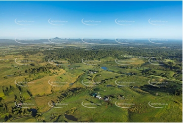 Early Morning Aerial Photo Veresdale Scrub QLD Aerial Photography