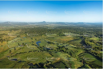 Early Morning Aerial Photo Veresdale Scrub QLD Aerial Photography