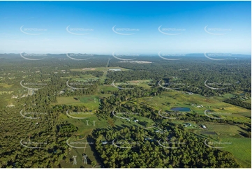 Early Morning Aerial Photo Stockleigh QLD Aerial Photography