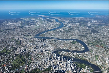 High Altitude Fortitude Valley QLD Aerial Photography