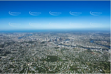 High Altitude Paddington QLD Aerial Photography