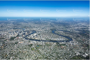 High Altitude Auchenflower QLD Aerial Photography
