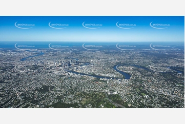 High Altitude Auchenflower QLD Aerial Photography