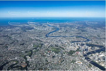 High Altitude Herston QLD Aerial Photography
