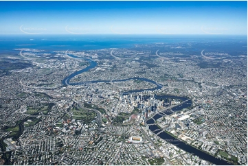High Altitude Brisbane QLD Aerial Photography