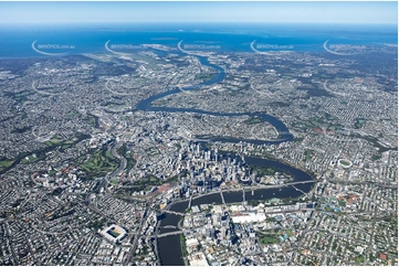 High Altitude Brisbane QLD Aerial Photography