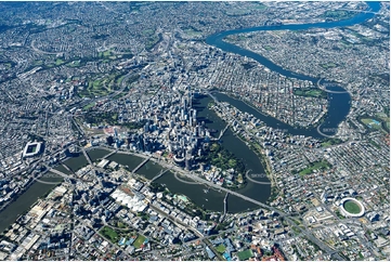 High Altitude Brisbane QLD Aerial Photography