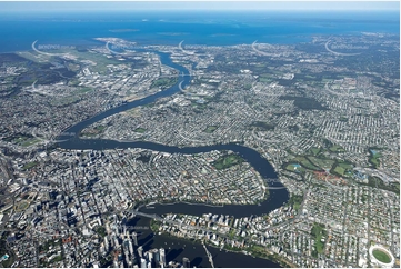 High Altitude New Farm QLD Aerial Photography