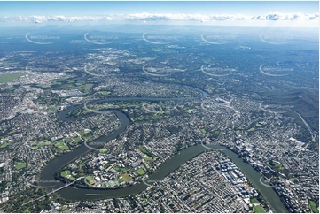 High Altitude St Lucia QLD Aerial Photography
