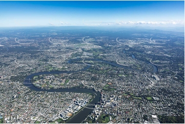 High Altitude St Lucia QLD Aerial Photography