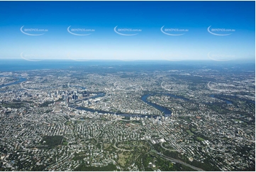 High Altitude Toowong QLD Aerial Photography