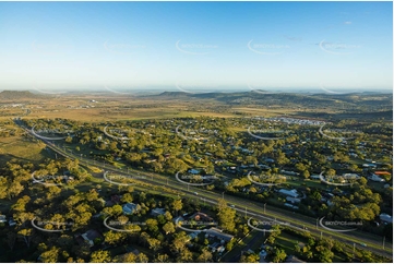 Early Morning Cotswold Hills QLD Aerial Photography