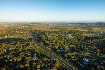 Early Morning Cotswold Hills QLD Aerial Photography