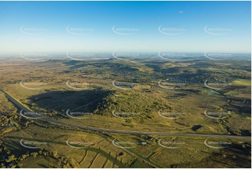 Early Morning Gowrie Junction QLD Aerial Photography