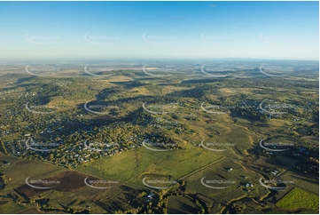 Early Morning Gowrie Junction QLD Aerial Photography