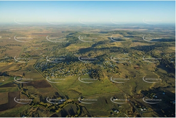 Early Morning Gowrie Junction QLD Aerial Photography