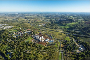 New Toowoomba Hospital Under Construction QLD Aerial Photography