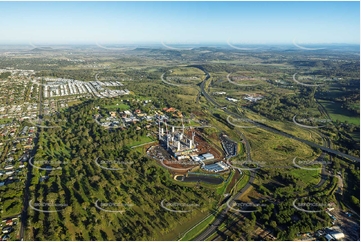 New Toowoomba Hospital Under Construction QLD Aerial Photography