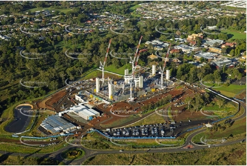 New Toowoomba Hospital Under Construction QLD Aerial Photography