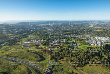 Early Morning Cranley QLD Aerial Photography