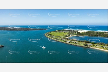 Gold Coast Seaway at Main Beach QLD Aerial Photography