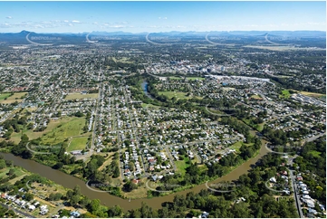Aerial Photo Basin Pocket QLD Aerial Photography