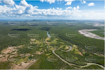 Munduran Creek Targinnie QLD Aerial Photography