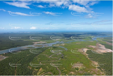 Munduran Creek Targinnie QLD Aerial Photography