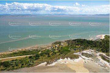 Sea Hill Point Curtis Island QLD Aerial Photography