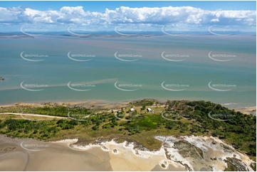 Sea Hill Point Curtis Island QLD Aerial Photography