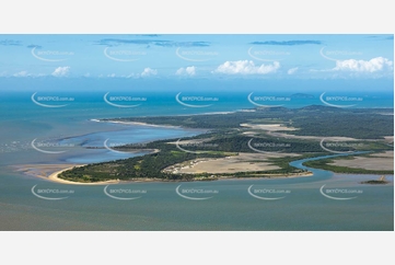 Sea Hill Point Curtis Island QLD Aerial Photography
