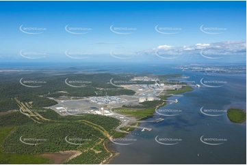 Australia Pacific LNG Curtis Island QLD Aerial Photography