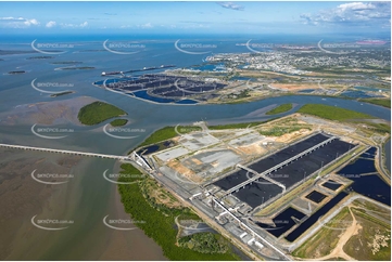 Wiggins Island Coal Export Terminal QLD Aerial Photography
