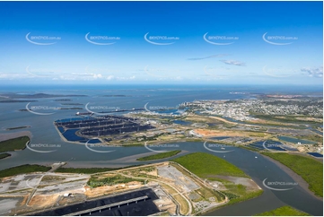 RG Tanna Coal Terminal Gladstone QLD Aerial Photography