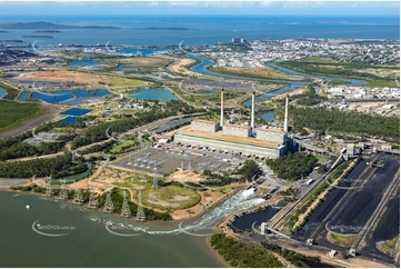 NRG Gladstone Power Station Callemondah QLD Aerial Photography