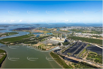 NRG Gladstone Power Station Callemondah QLD Aerial Photography
