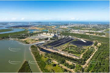 NRG Gladstone Power Station Callemondah QLD Aerial Photography
