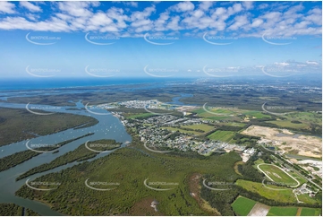Aerial Photo Jacobs Well QLD Aerial Photography