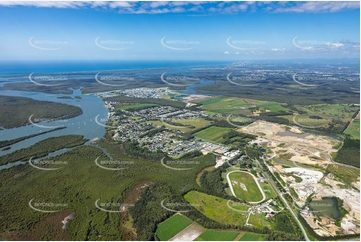 Aerial Photo Jacobs Well QLD Aerial Photography