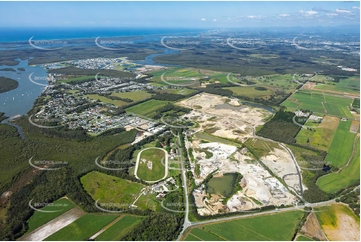 Aerial Photo Jacobs Well QLD Aerial Photography