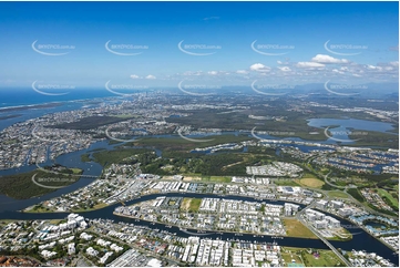 Aerial Photo Hope Island QLD Aerial Photography