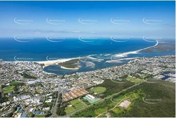 Aerial Photo Golden Beach QLD Aerial Photography