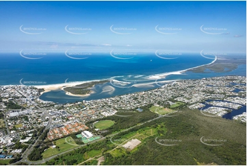 Aerial Photo Golden Beach QLD Aerial Photography